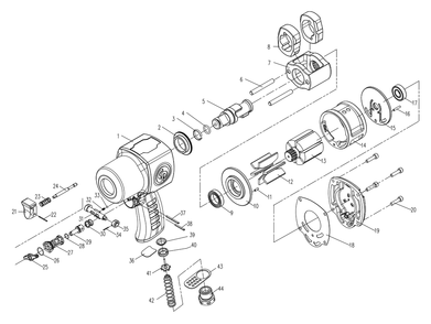 Part Location Diagram of 2050520773 Chicago Pneumatic O-Ring